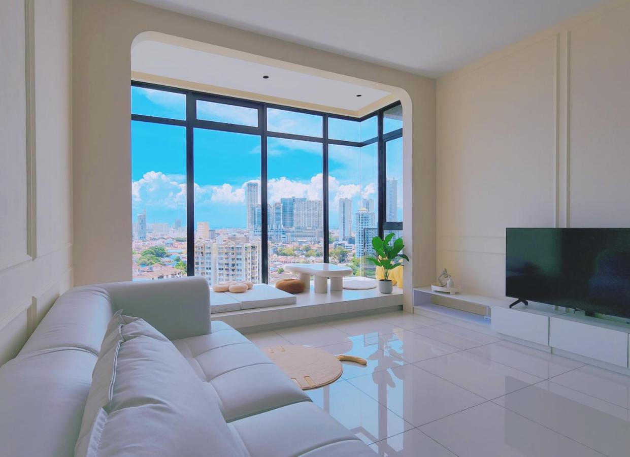 Skypool With Seaview 8Pax Beacon Executive Suites - Georgetown City Centre - 3Km To Komtar Kültér fotó