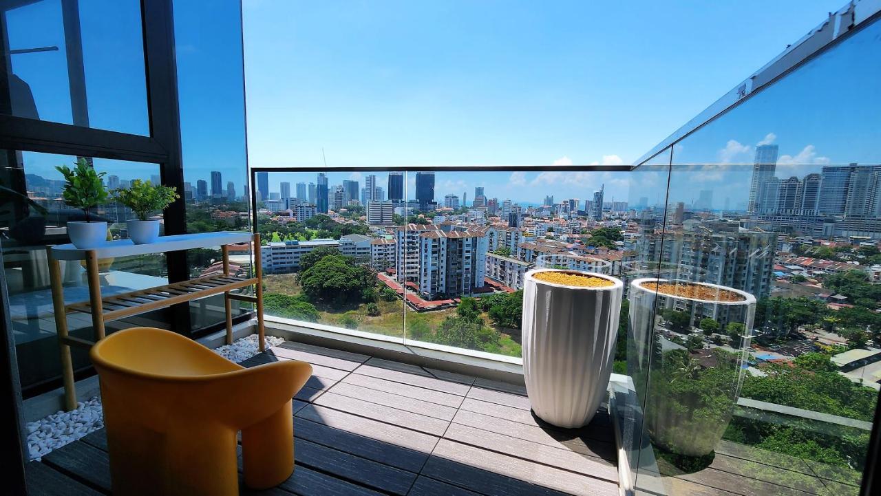Skypool With Seaview 8Pax Beacon Executive Suites - Georgetown City Centre - 3Km To Komtar Kültér fotó
